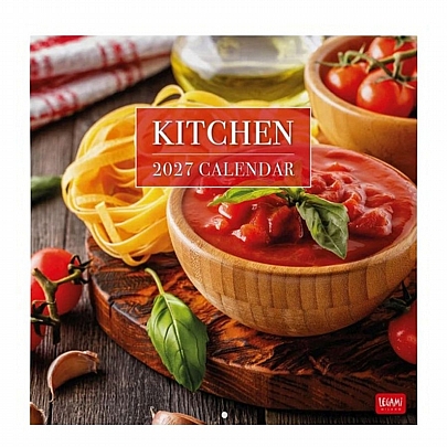 Μηνιαίο Ημερολόγιο Τοίχου 2027 - Kitchen (30x29) - Legami