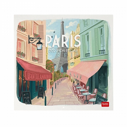 Μηνιαίο Ημερολόγιο Τοίχου 2027 - Paris (30x29) - Legami