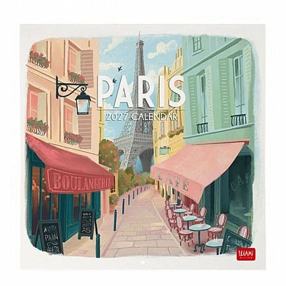 Μηνιαίο Ημερολόγιο Τοίχου 2027 - Paris (30x29) - Legami