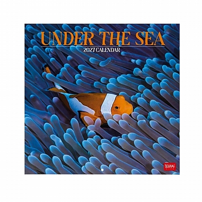 Μηνιαίο Ημερολόγιο Τοίχου 2027 - Under the Sea (30x29) - Legami