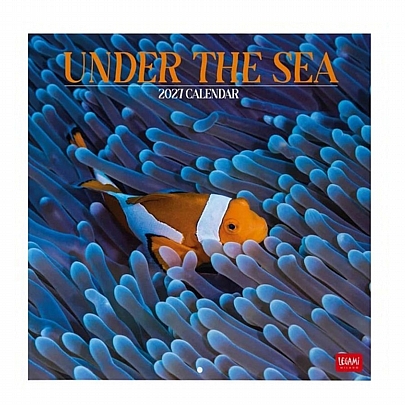 Μηνιαίο Ημερολόγιο Τοίχου 2027 - Under the Sea (30x29) - Legami