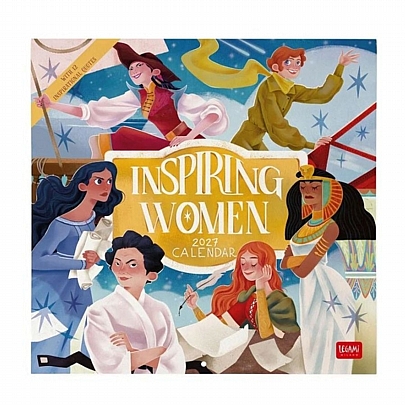 Μηνιαίο Ημερολόγιο Τοίχου 2027 - Inspiring Women (30x29) - Legami