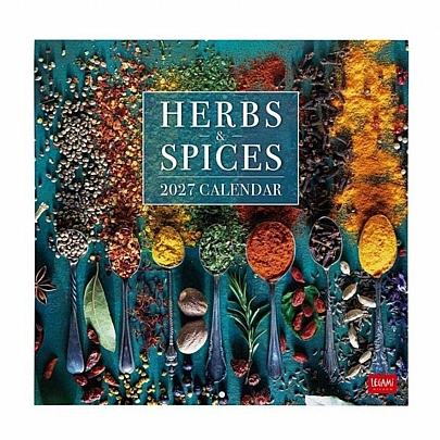Μηνιαίο Ημερολόγιο Τοίχου 2027 - Herbs & Spices (30x29) - Legami