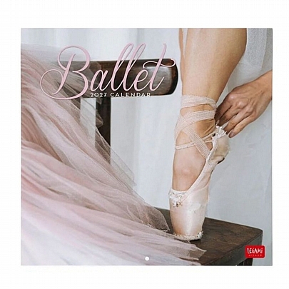 Μηνιαίο Ημερολόγιο Τοίχου 2027 - Ballet (30x29) - Legami