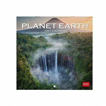 Μηνιαίο Ημερολόγιο Τοίχου 2027 - Planet Earth (18x18) - Legami