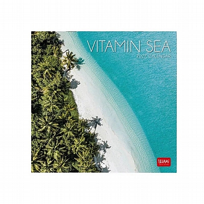 Μηνιαίο Ημερολόγιο Τοίχου 2027 - Vitamin Sea (18x18) - Legami