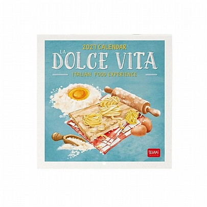 Μηνιαίο Ημερολόγιο Τοίχου 2027 - La Dolce Vita (18x18) - Legami