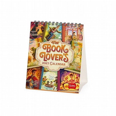 Μηνιαίο Επιτραπέζιο Ημερολόγιο 2027 Σπιράλ - Book Lovers (12x14.5) - Legami