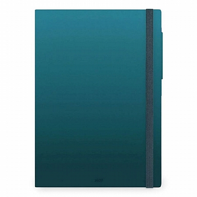 Εβδομαδιαίο Ημερολόγιο με Λάστιχο 2027 - Deep Teal (19.5x26.5) - Legami