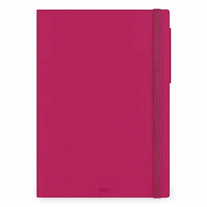 Εβδομαδιαίο Ημερολόγιο με Λάστιχο 2027 - Raspberry Jam (19.5x26.5) - Legami