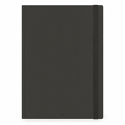 Ημερήσιο Ημερολόγιο 13 Μηνών με λάστιχο 2027 - Black Suit (21x29.7) - Legami