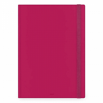 Ημερήσιο Ημερολόγιο 13 Μηνών με Λάστιχο 2027 - Raspberry Jam (21x29.7) - Legami