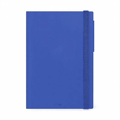 Ημερήσιο Ημερολόγιο με Λάστιχο 2027 - Eclectic Blue (17x24) - Legami