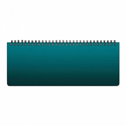 Εβδομαδιαίο Planner Γραφείου με Σπιράλ 2027 - Deep Teal (27.2x10.2) - Legami