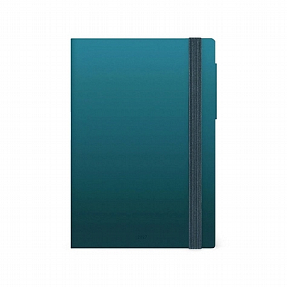Εβδομαδιαίο Ημερολόγιο με Λάστιχο 2027 - Deep Teal (12x18) - Legami