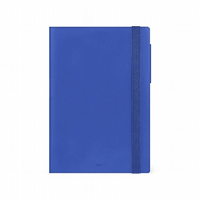 Εβδομαδιαίο Ημερολόγιο με Λάστιχο 2027 - Eclectic Blue (12x18) - Legami