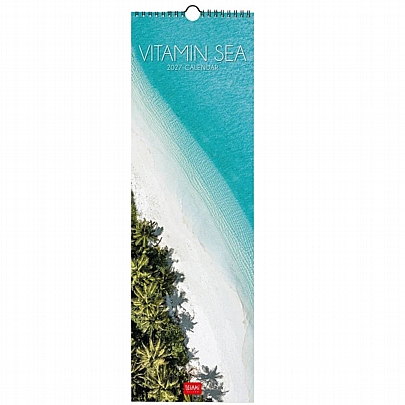 Μηνιαίο Ημερολόγιο Τοίχου 2027 - Vitamin Sea (16x49) - Legami