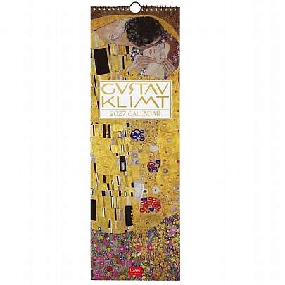 Μηνιαίο Ημερολόγιο Τοίχου 2027 - Gustav Klimt (16x49) - Legami