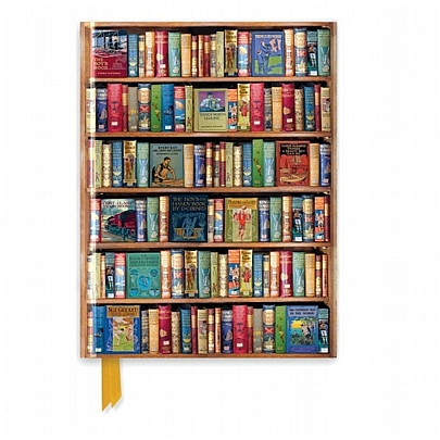 Σημειωματάριο Ριγέ με Σκληρό Εξώφυλλο Bodleian Libraries - Hobbies & Pastimes Bookshelves (15x21) - Flame Tree Publishing